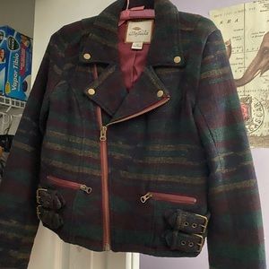 authentic vintage lined wool jacket.